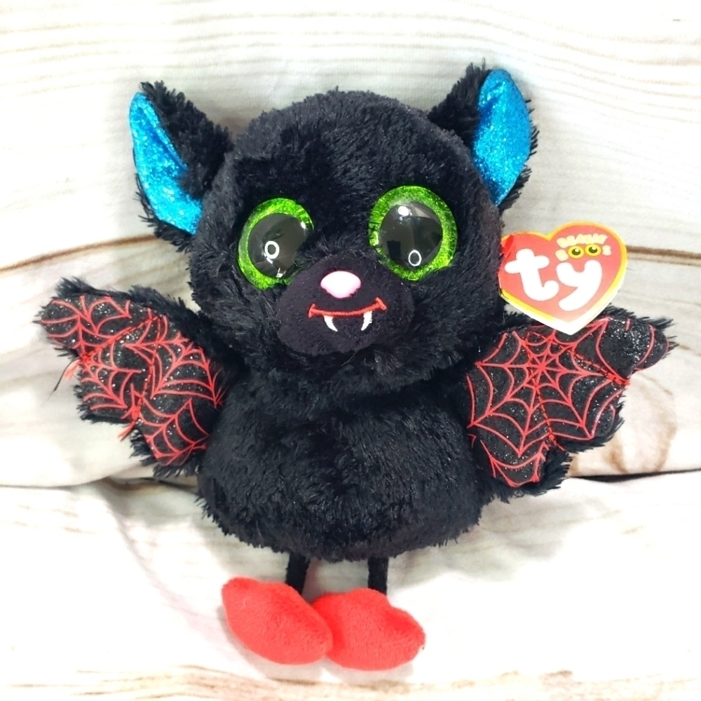 TY Beanie Boos Ophelia Bat Plush Stuffed Toy 7 Inch 2023 TySilk